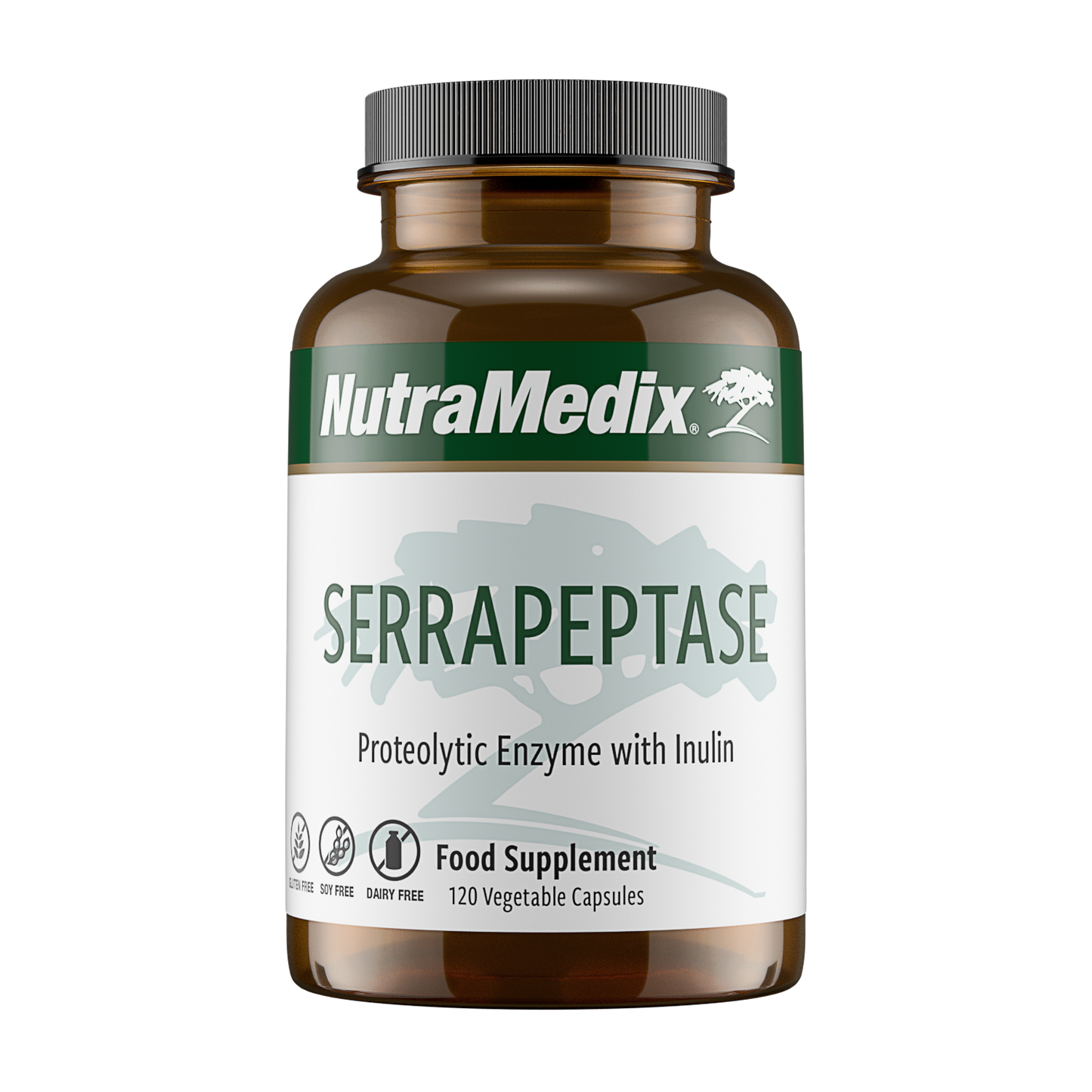 Serrapeptase with Inulin