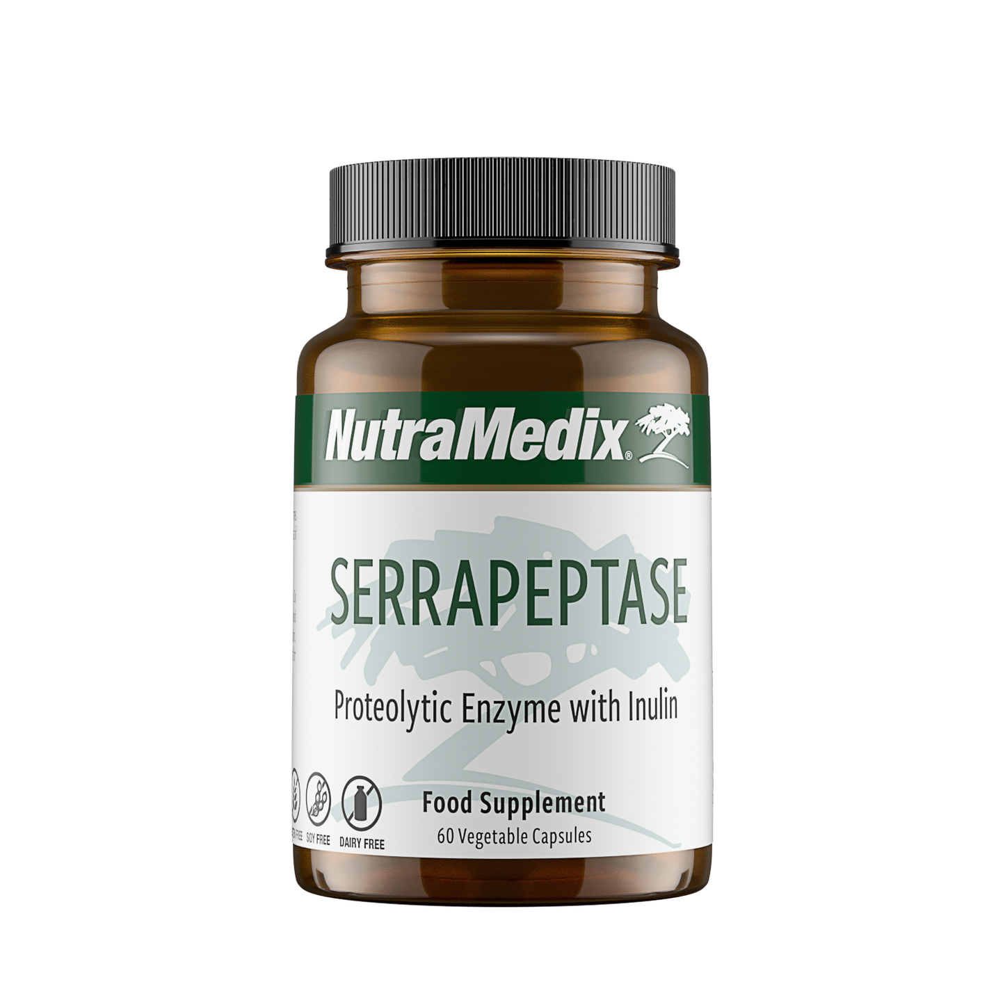 Serrapeptase with Inulin